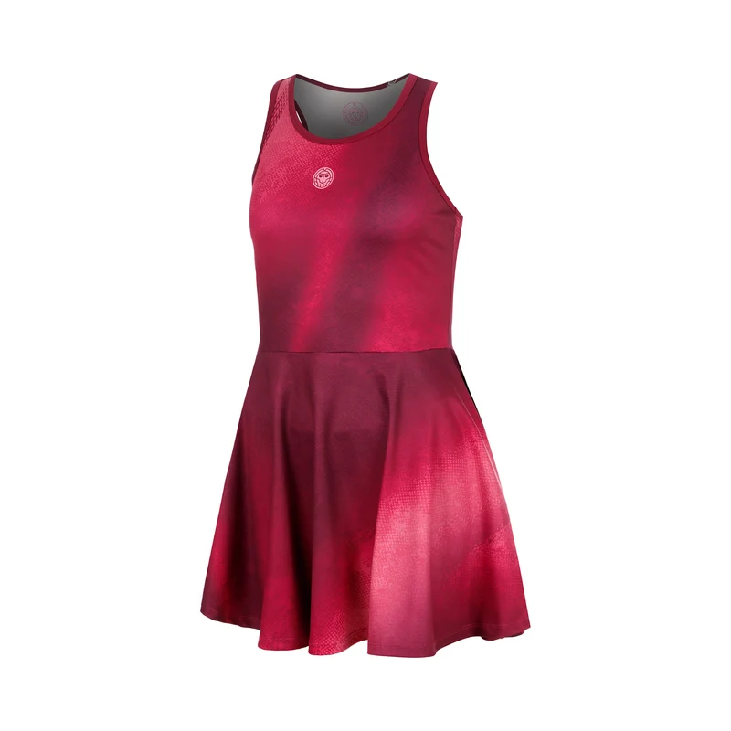Freeze Out Kleid Mädchen - dunkelrot, pink