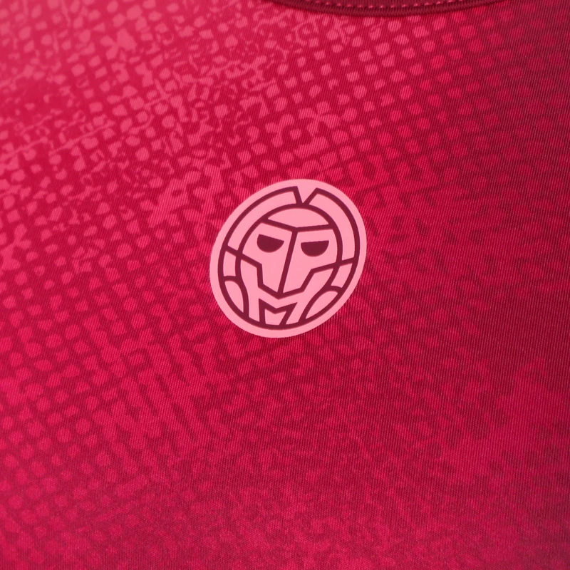 Freeze Out Kleid Damen - dunkelrot, pink