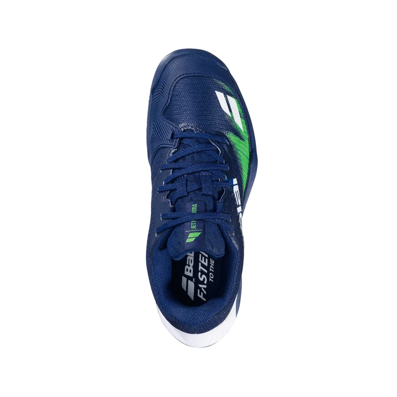 Jet Premura Padelschuh Jungen - dunkelblau, grün