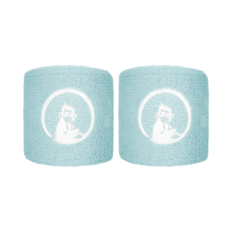 Memories Faded Memories Schweißband 2er Pack Unisex - hellblau