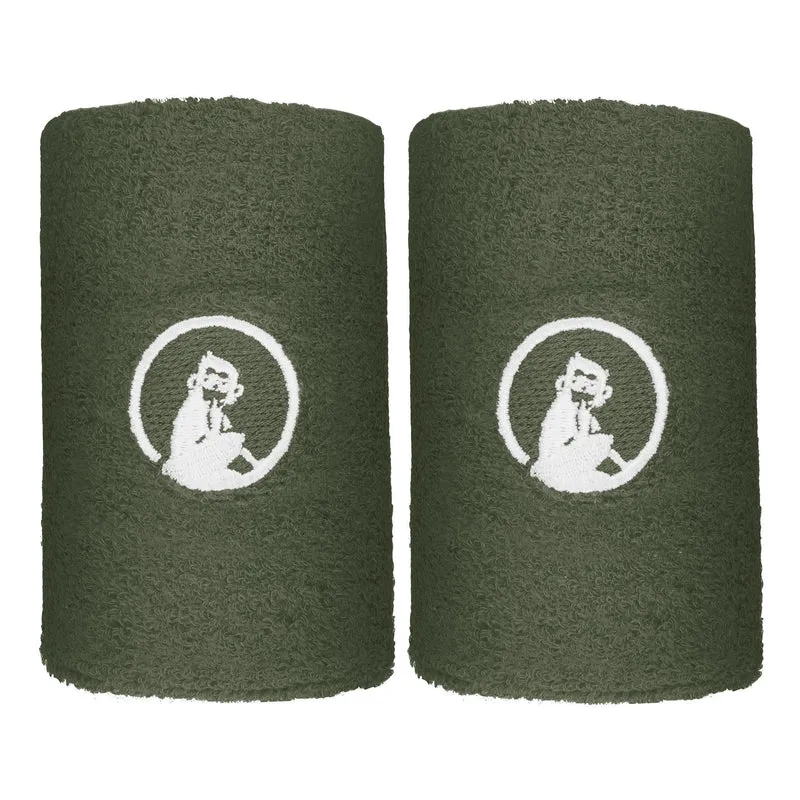 Memories Faded Memories Schweißband 2er Pack Unisex - dunkelgrün