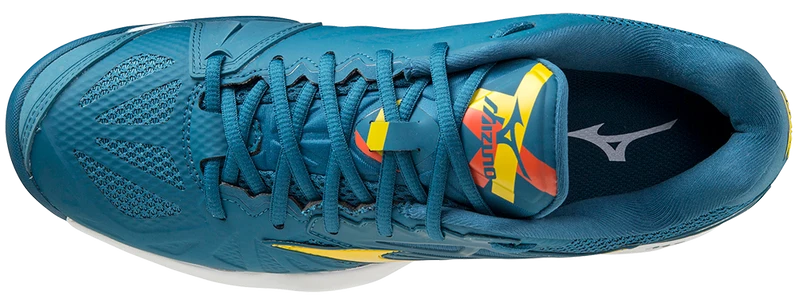 Mizuno Wave Intense Tour 5 CC Mens Padel Shoes (Petroleum Green)