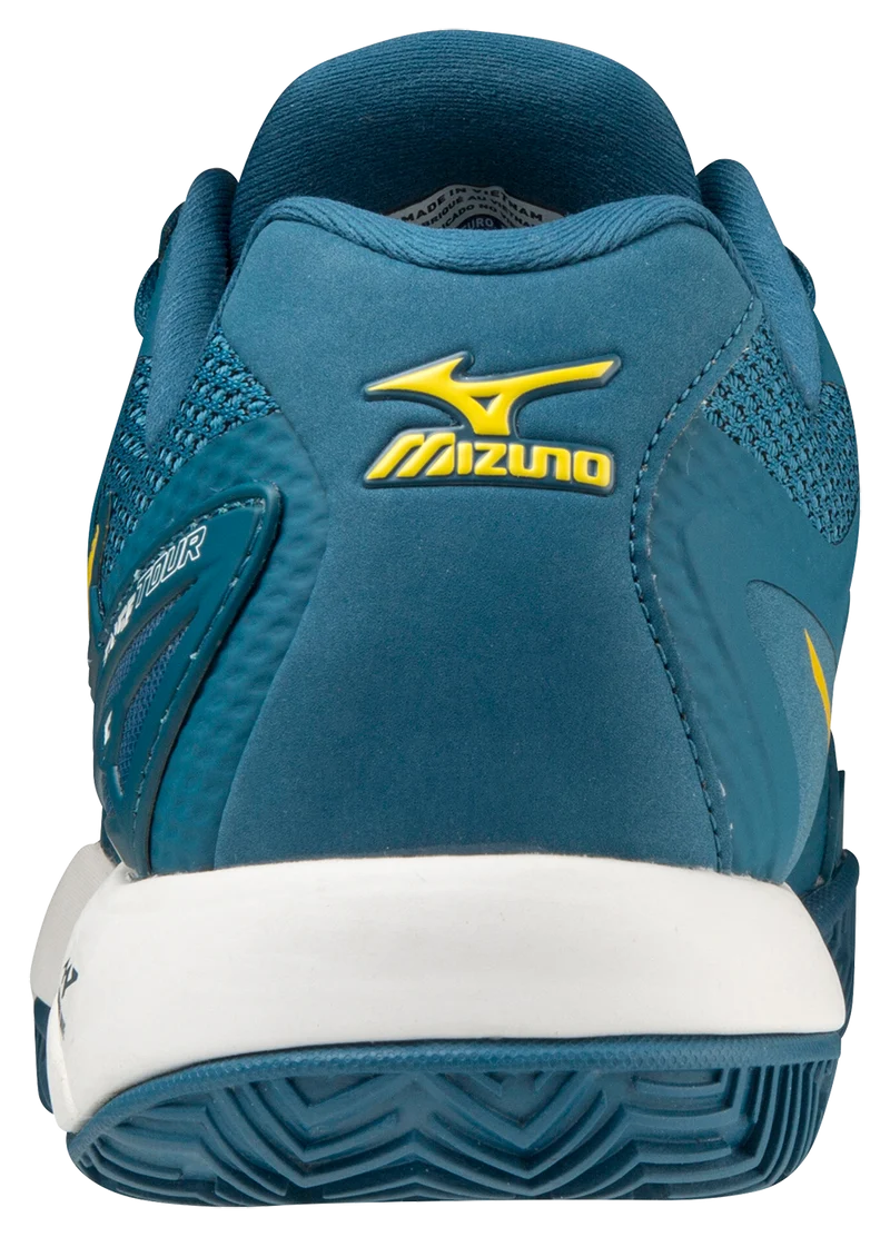 Mizuno Wave Intense Tour 5 CC Mens Padel Shoes (Petroleum Green)