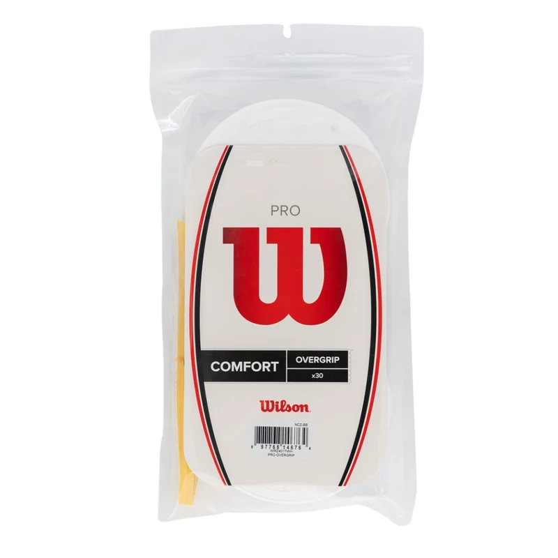 Wilson Pro Overgrip (White, 30-pack)
