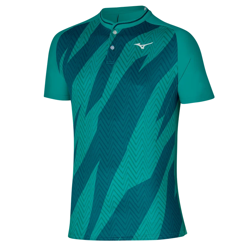Mizuno Shadow Polo (Mens, Turquise)