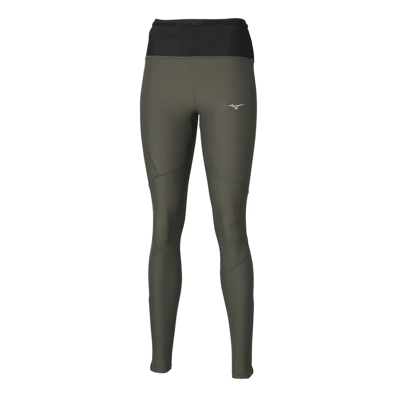Multi Pocket Lauftight Damen - oliv
