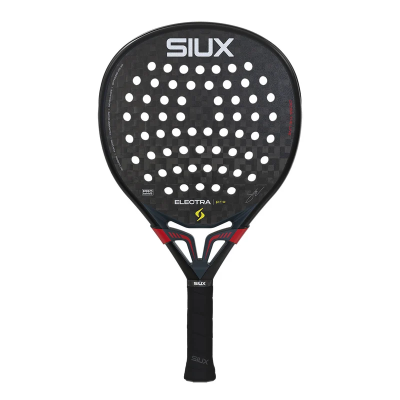 Siux Electra Pro 2026 Padel Racket (Shadow Red)