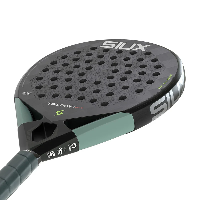 Siux Trilogy Pro 2026 Padel Racket (Noir Fog)