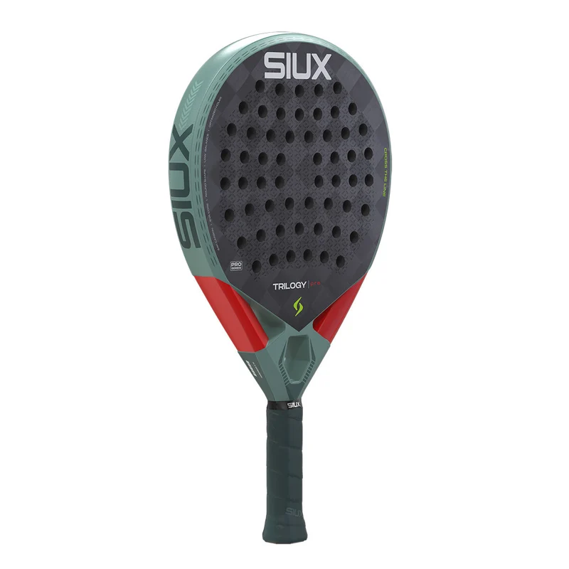 Siux Trilogy Pro 2026 Padel Racket (Ash Green)