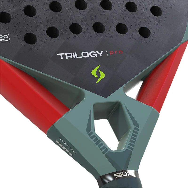 Siux Trilogy Pro 2026 Padel Racket (Ash Green)