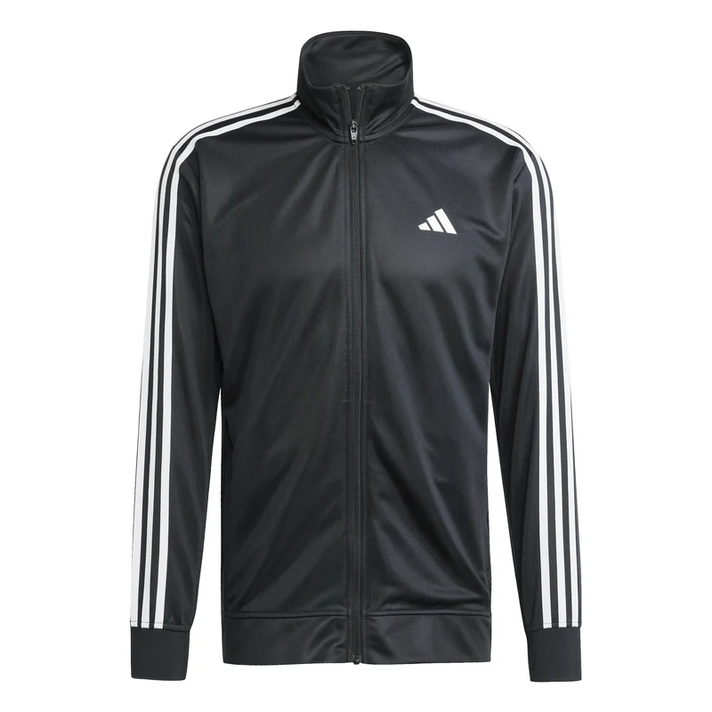 Taining Essentials 3 Stripes Trainingsjacke Herren-Schwarz
