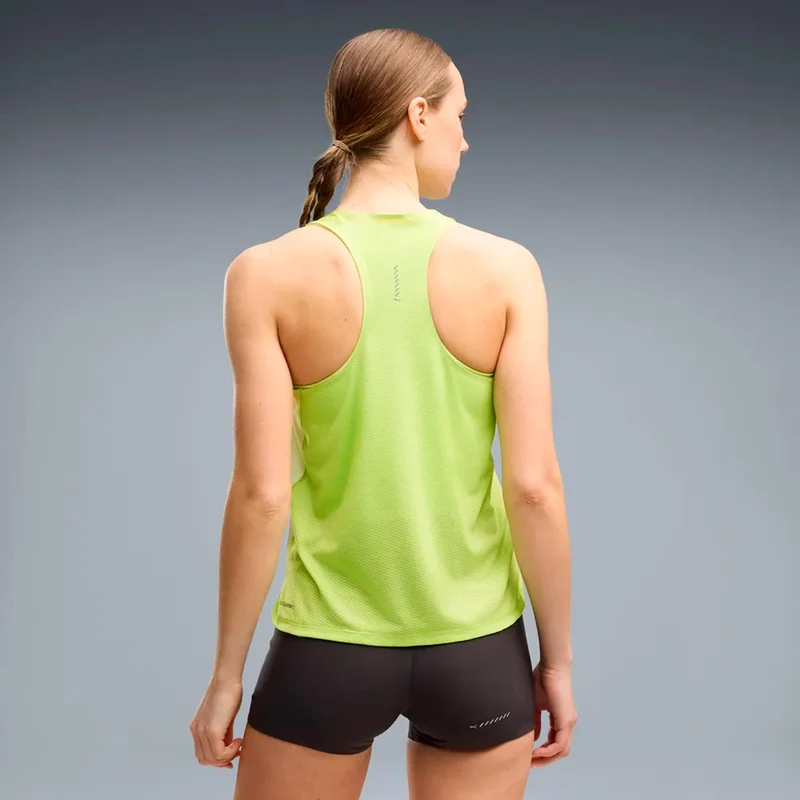 Lightspeed Graphic Laufshirt Damen - limette