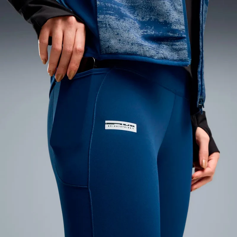 Brightstride WarmCell FL Laufhose Damen - blau