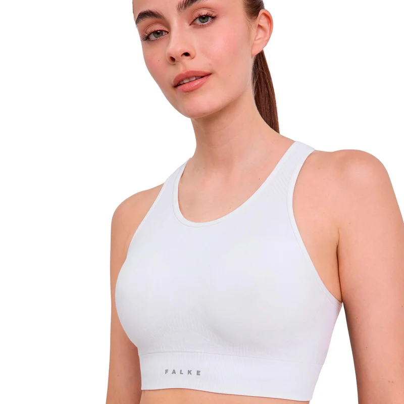 Second Skin Sport-BH Damen - weiß