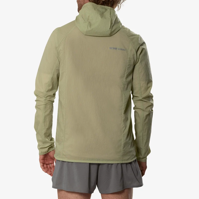 Tech Light Hooded Laufjacke Herren - beige