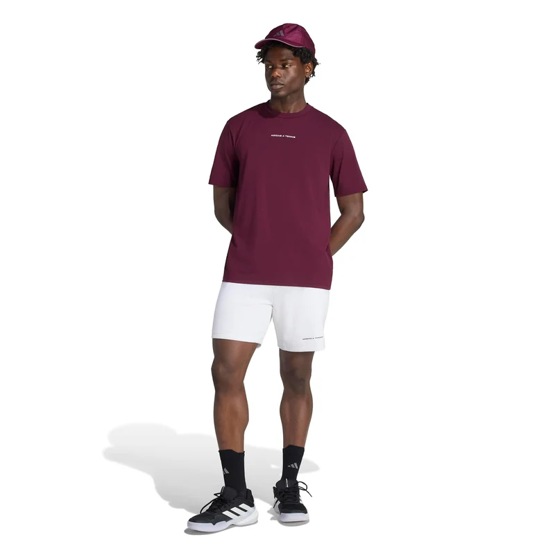 T-Shirt Herren - weinrot