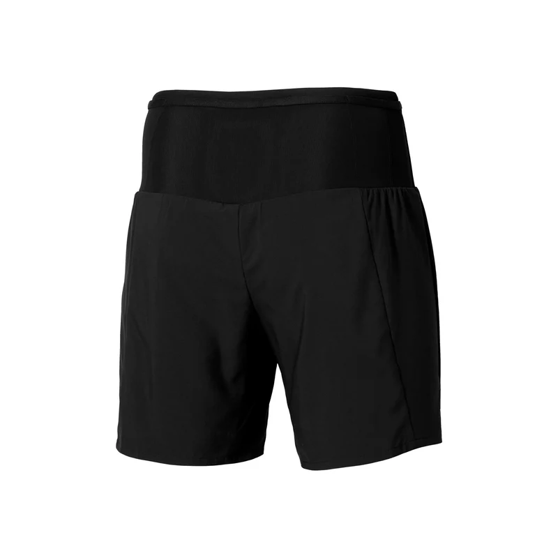 Multi Pocket 2in1 Laufshorts Herren - schwarz