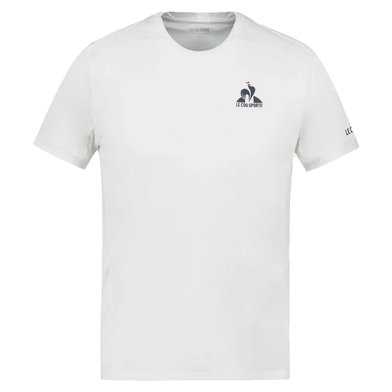 Le Coq Sportif Tennis Pro T-Shirt (mens) - New Optic White