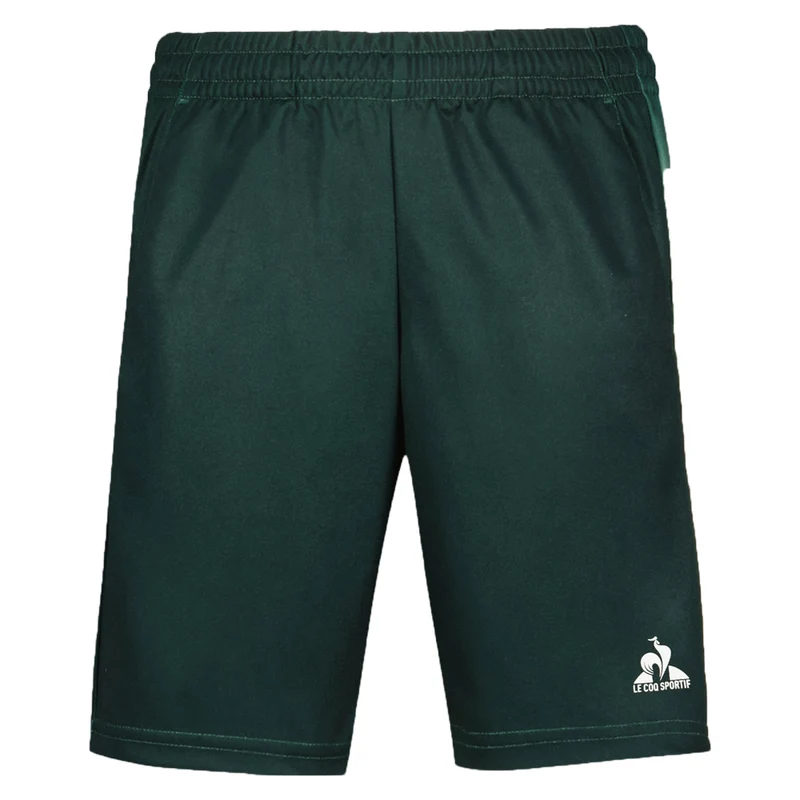 Le Coq Sportif Pro Tennis Shorts (Boys) - Scarab