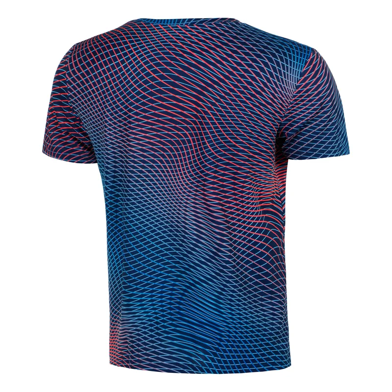 Out of Control T-Shirt Herren-dunkelblau, koralle