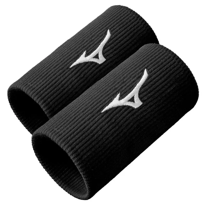 Mizuno Wristband Long (2-pack, Black)