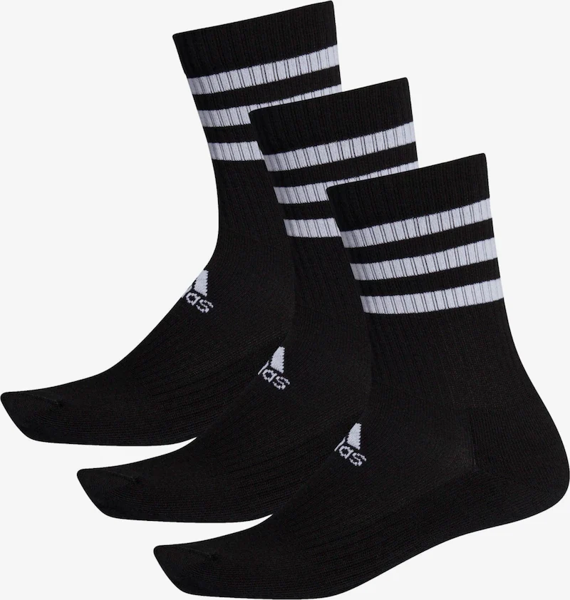 Adidas Performance 3S CSH CRW3P (Black, 3-Pack)