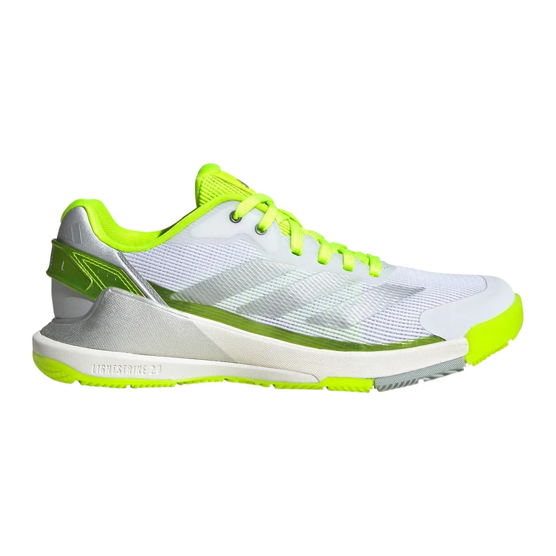 Crazyquick LS Padelschuh Damen - weiß, neongelb