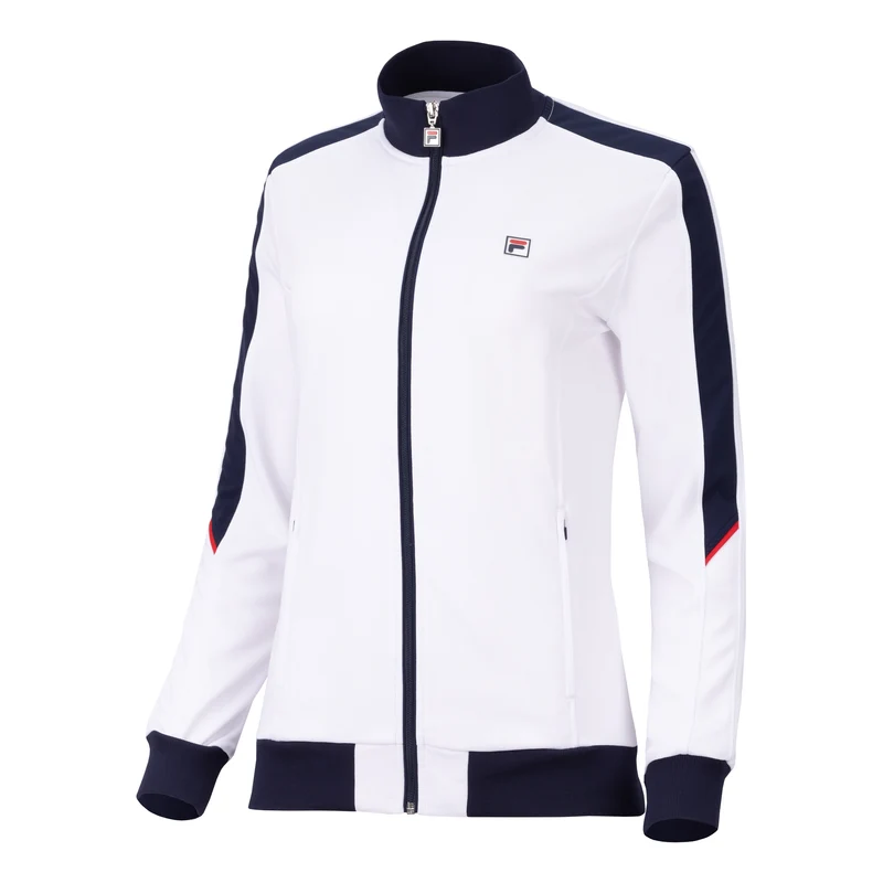 Manuela Trainingsjacke Damen - weiß,