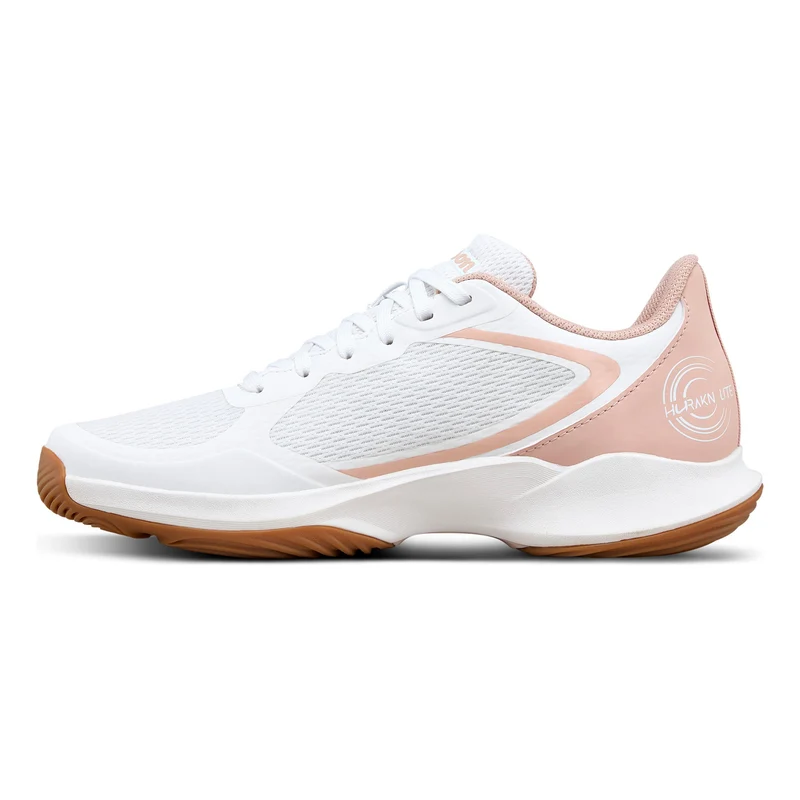 Hurakn Lite Padelschuh Damen-weiß, rosa