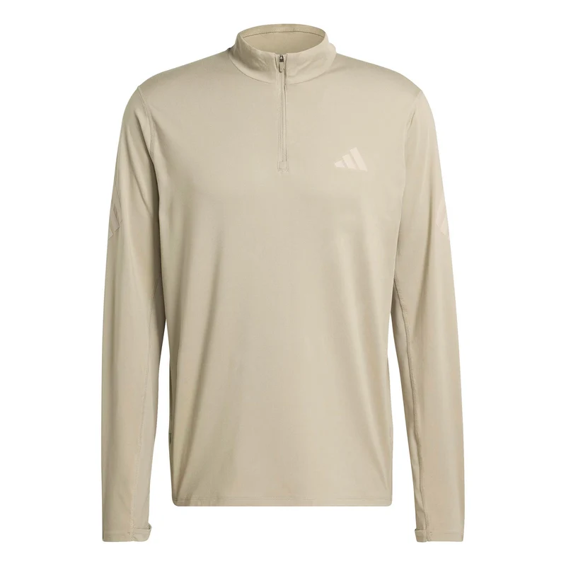 adi365 Zip Laufshirt Herren-khaki