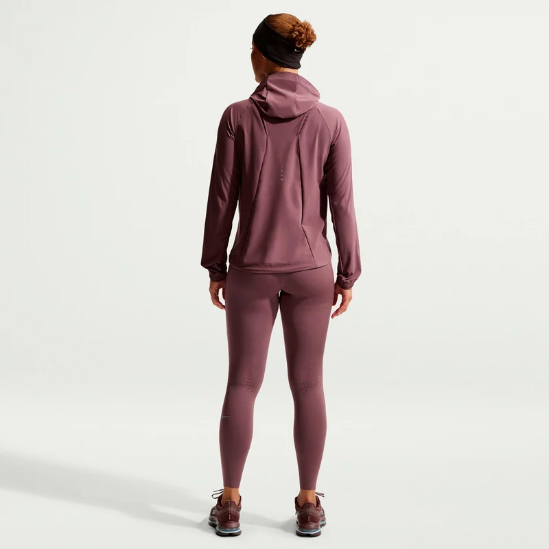 Swift Laufjacke Damen - braun, silber