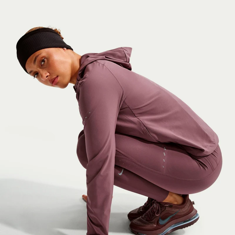 Swift Laufjacke Damen - braun, silber