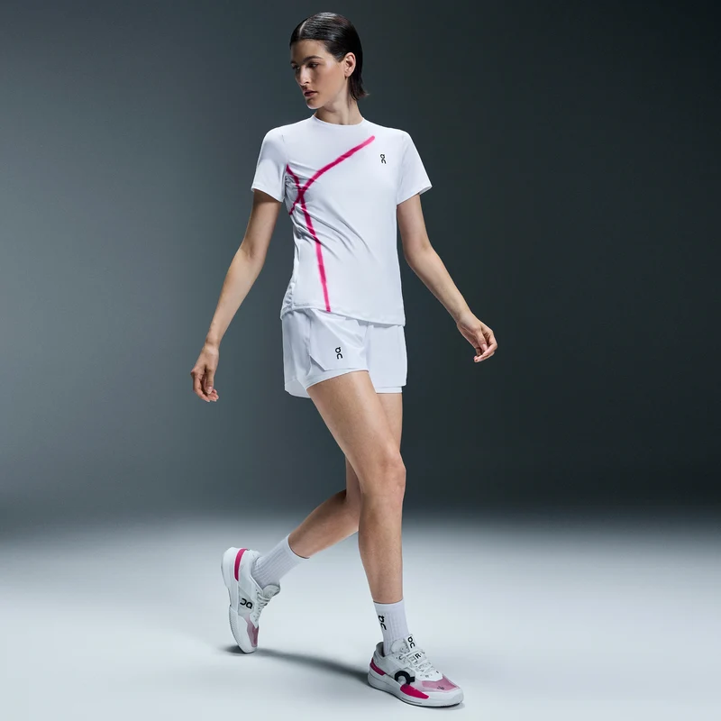 Court Shorts Damen-Weiß