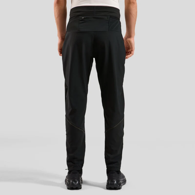 Zeroweight Warm Laufhose Herren-Schwarz