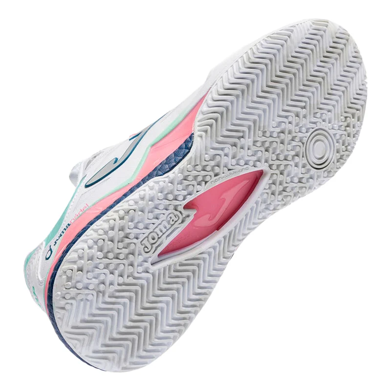 Spin Padelschuh Damen - weiß, türkis