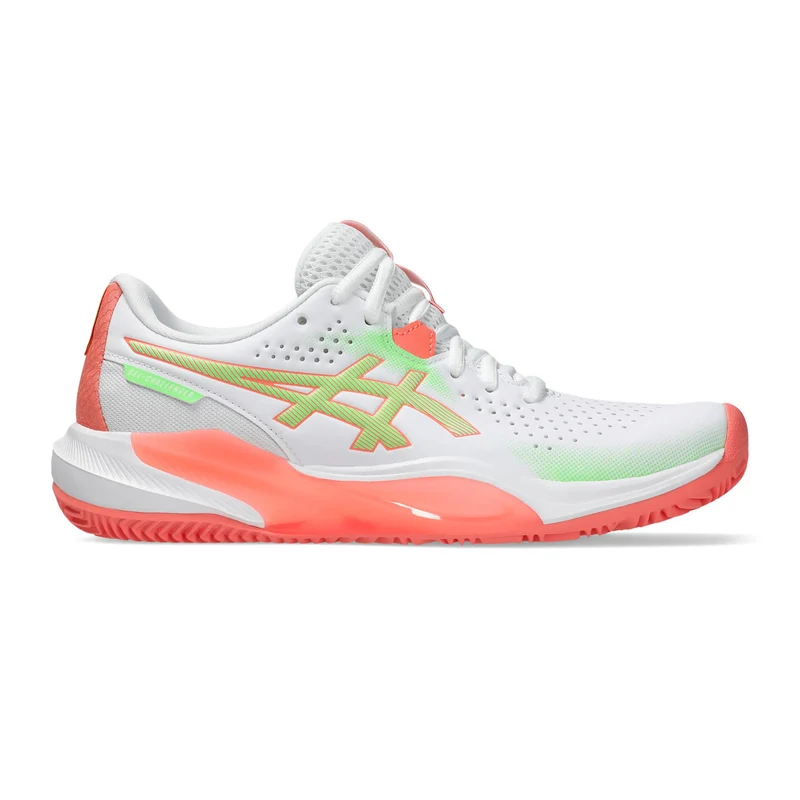 Gel-Challenger 15 Padelschuh Damen - weiß, koralle