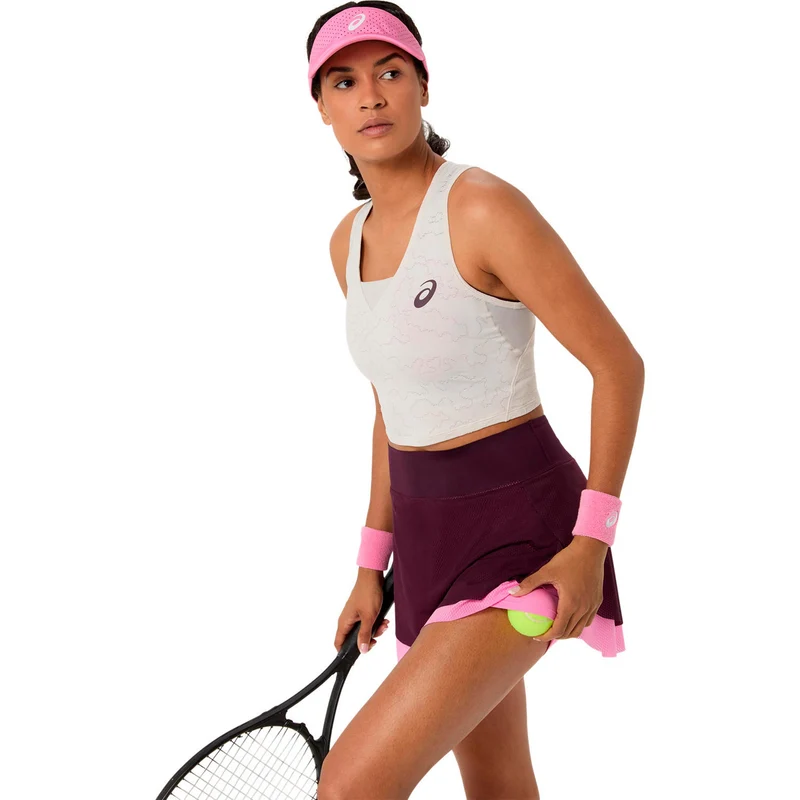 Match Jacquard Tank-Top Damen - beige