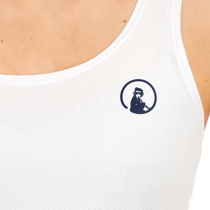Serve & Volley Tank-Top Damen-weiß