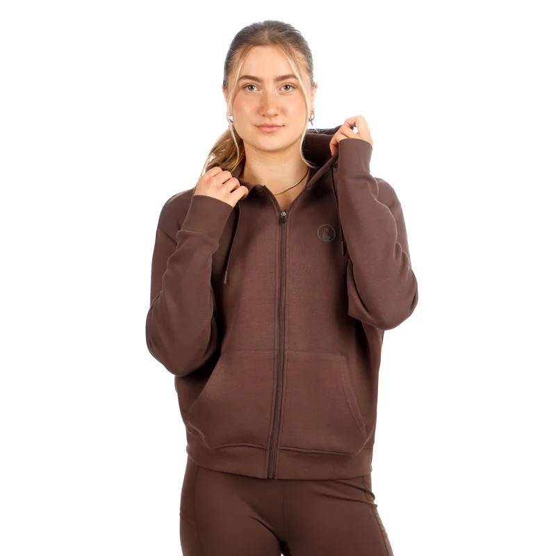 Memories Core Zip W Sweatjacke Damen - braun