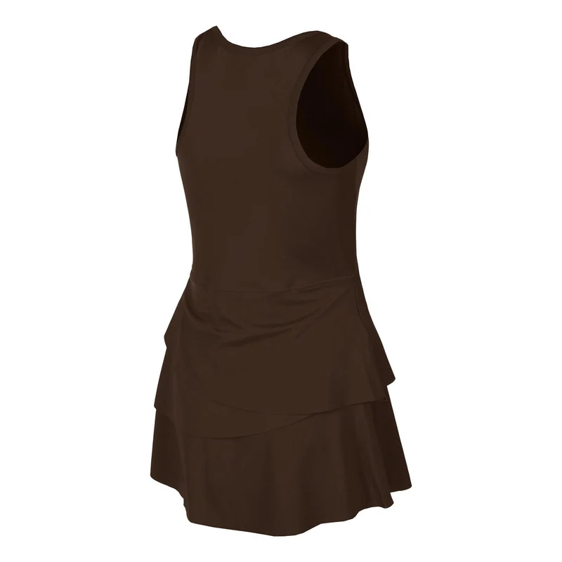 Memories Flounce Kleid Damen - braun