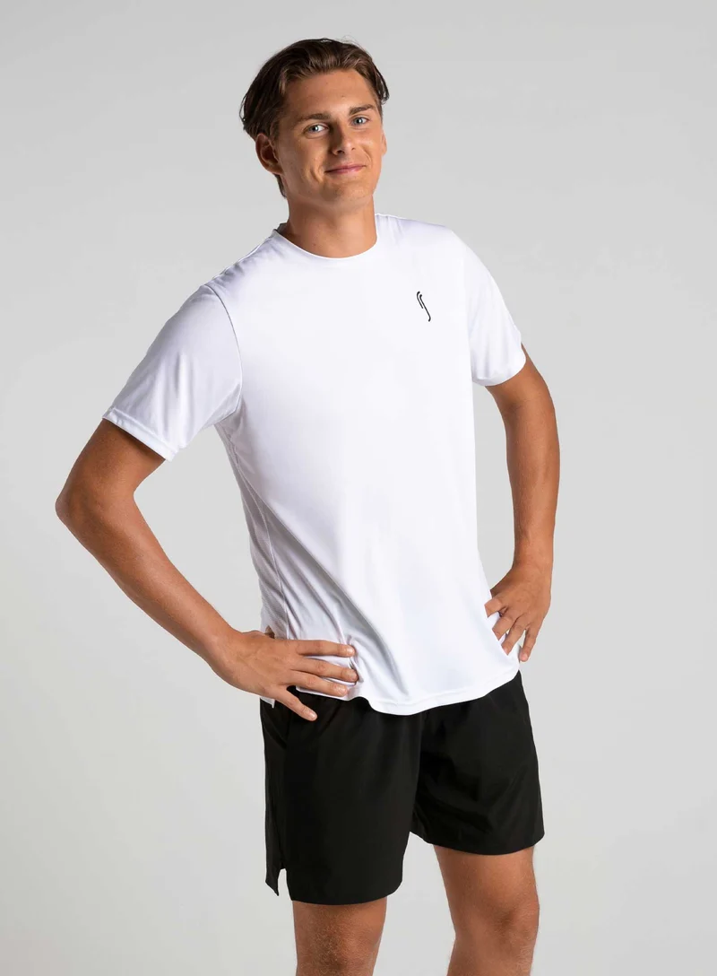 RS Padel Men's Performance Tee (White)