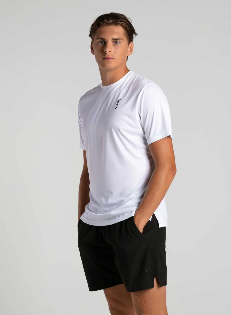 RS Padel Men's Performance Tee (White)