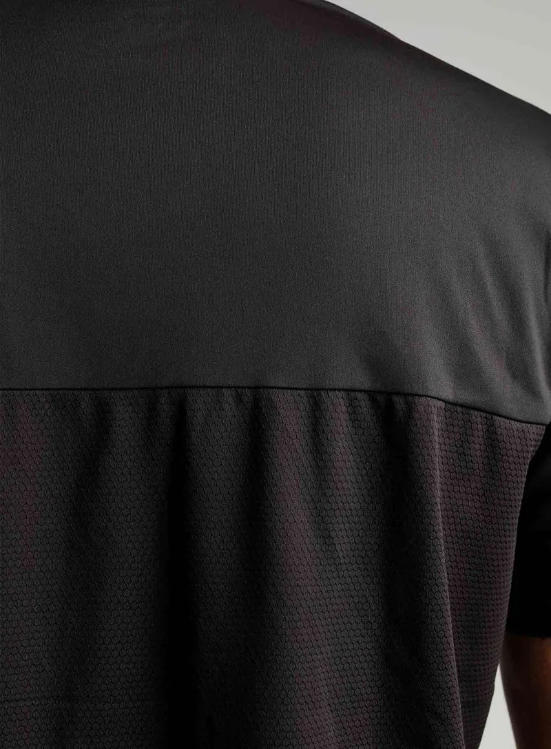 RS Padel Men's Performance Tee (Black)