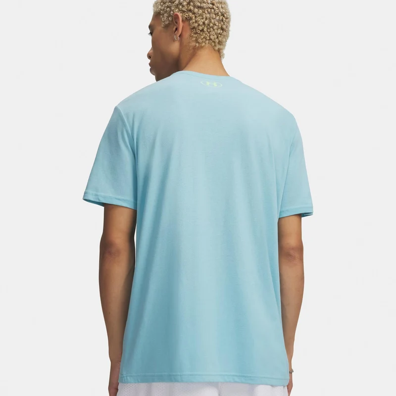 Foundation Update T-Shirt Herren-blau, weiß