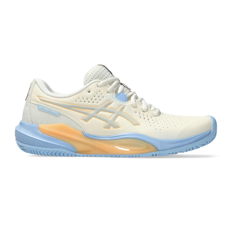 Gel-Challenger 15 Padelschuh Damen - creme, blaugrau