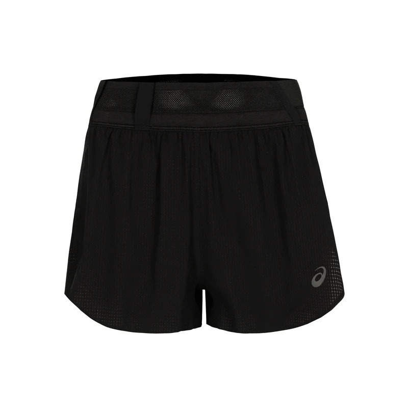 Metarun Split Laufshorts Damen-Schwarz