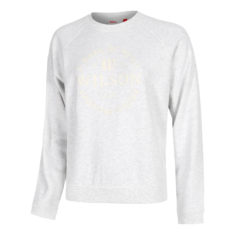 Classic Crew Sweatshirt Damen-hellgrau