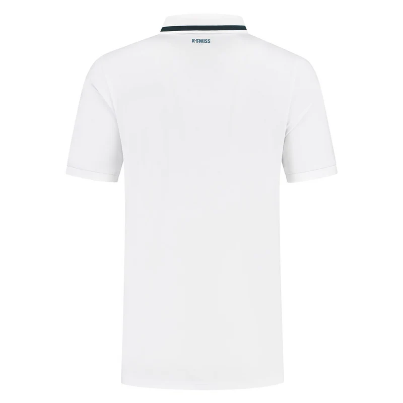 K-Swiss Hypercourt Basic Tennis Polo Shirt (Mens) - White