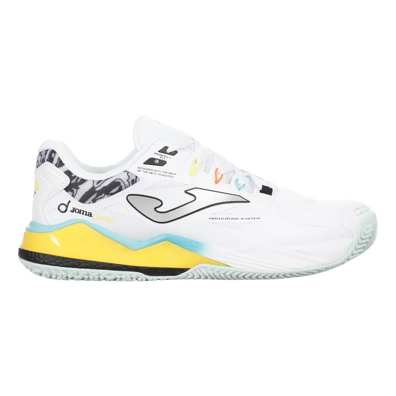 Spin Padelschuh Herren - weiß