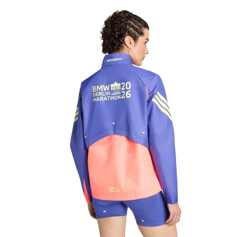 BMW Berlin Laufjacke Damen - blau, gelb